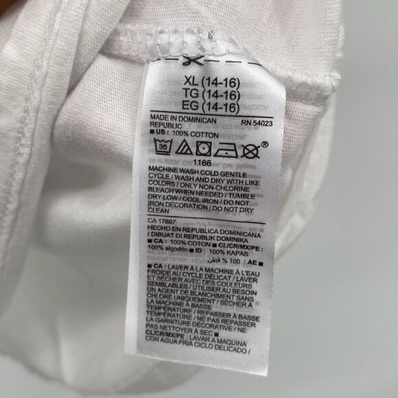 Girls Old Navy Disney T-shirt lot of 2 Minnie Unicorn Sunglasses XL 14/16 - Picture 4 of 10